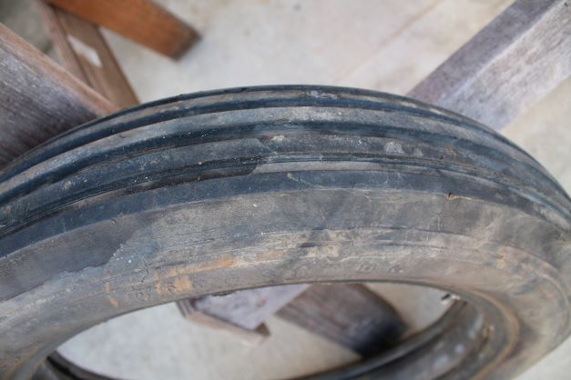 old tire